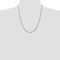 14k 1.5mm Semi-Solid Round Box Chain-BC140-22