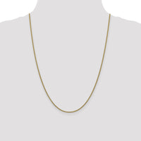 14k 1.5mm Semi-Solid Round Box Chain-BC140-24