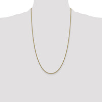 14k 1.5mm Semi-Solid Round Box Chain-BC140-26
