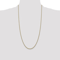 14k 1.5mm Semi-Solid Round Box Chain-BC140-28