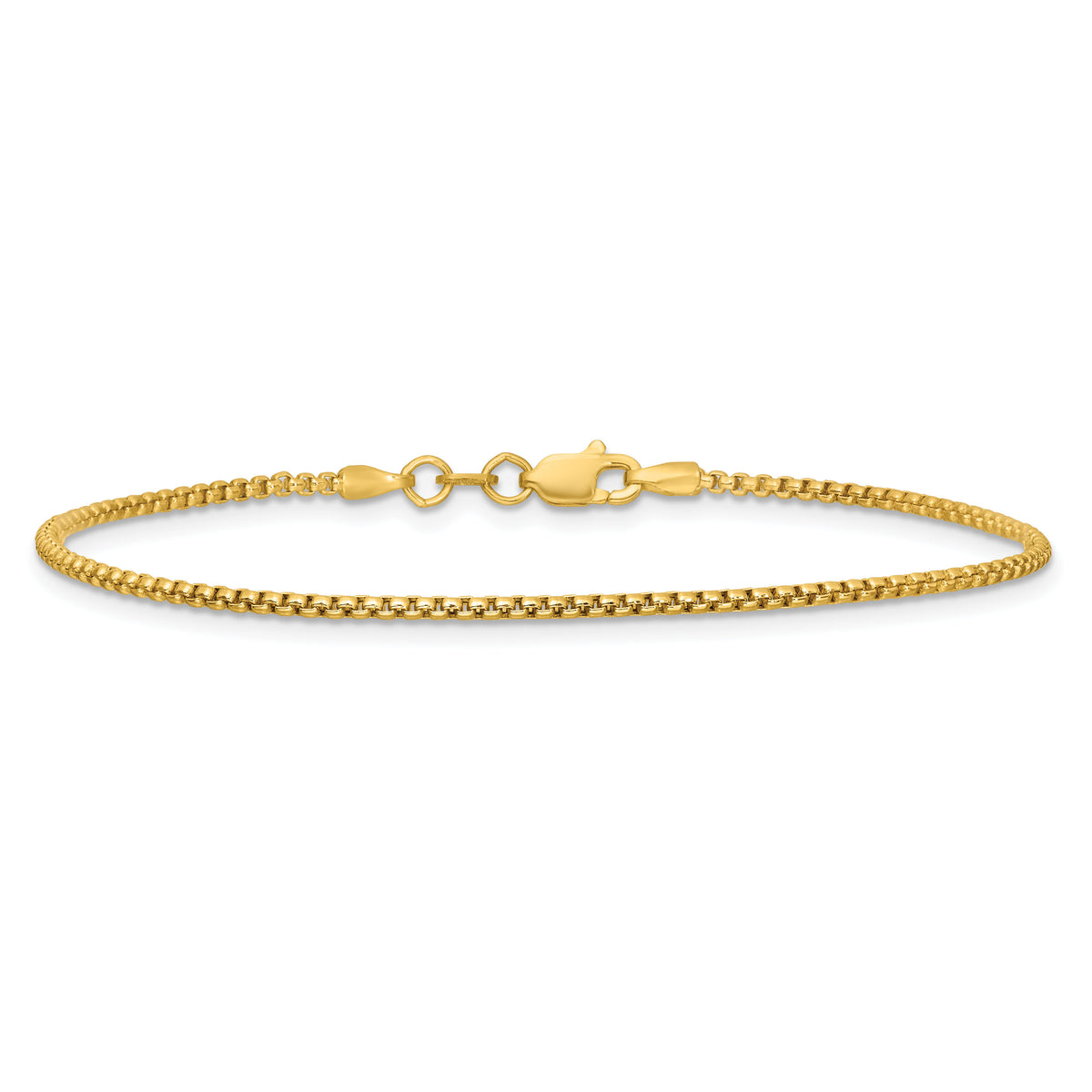 14k 1.5mm Semi-Solid Round Box Chain-BC140-8