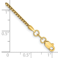 14k 1.5mm Semi-Solid Round Box Chain-BC140-7