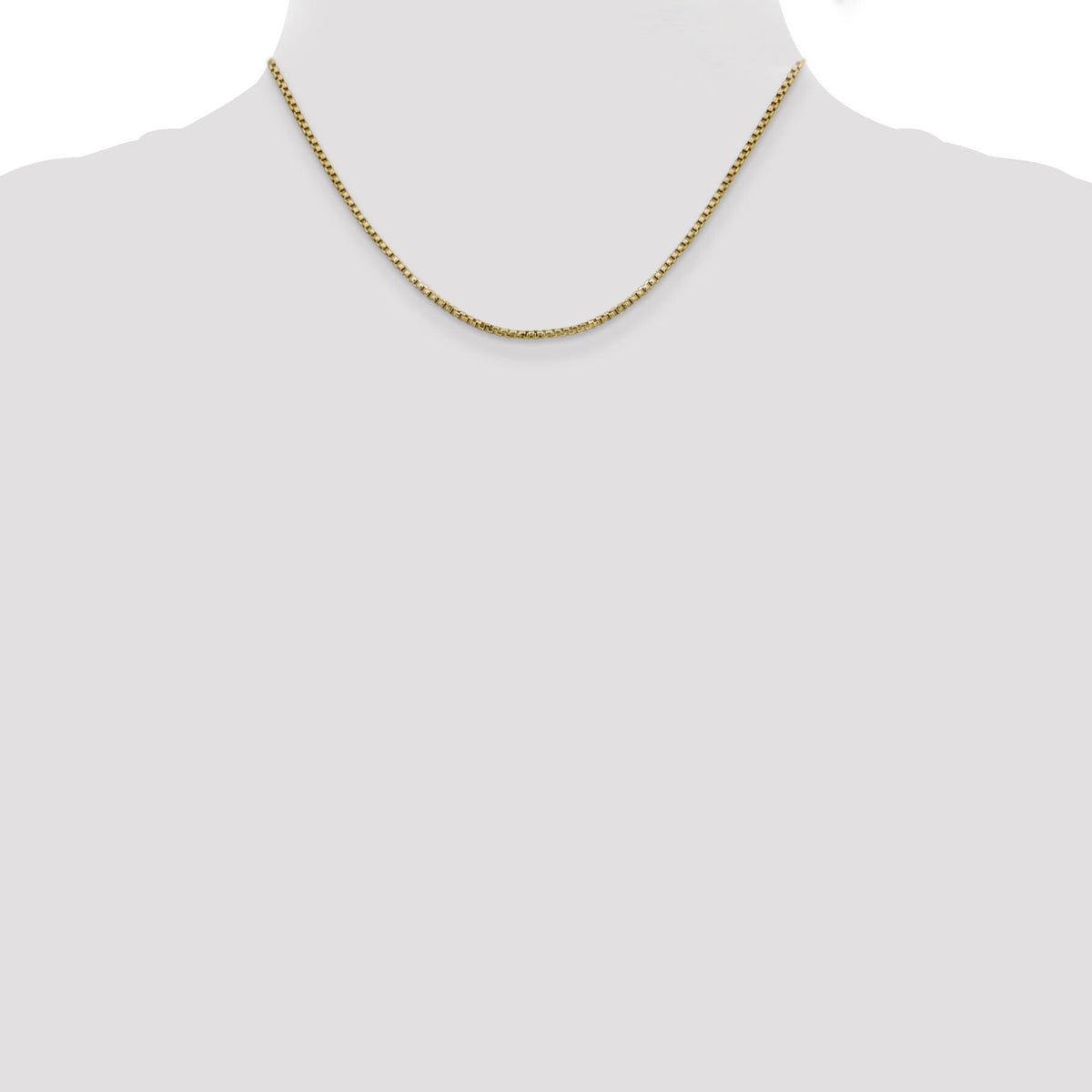 14k 1.75mm Semi-Solid Round Box Chain-BC141-16