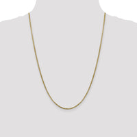14k 1.75mm Semi-Solid Round Box Chain-BC141-24