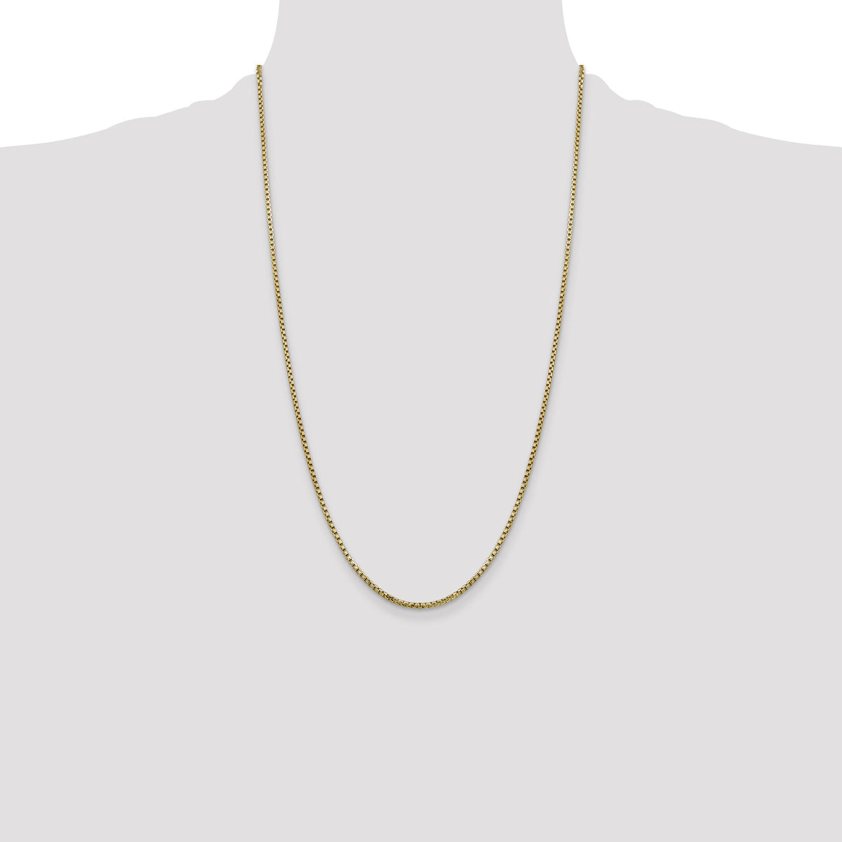 14k 1.75mm Semi-Solid Round Box Chain-BC141-26