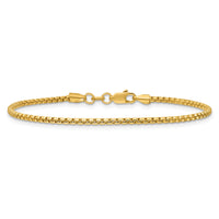 14k 1.75mm Semi-Solid Round Box Chain-BC141-8