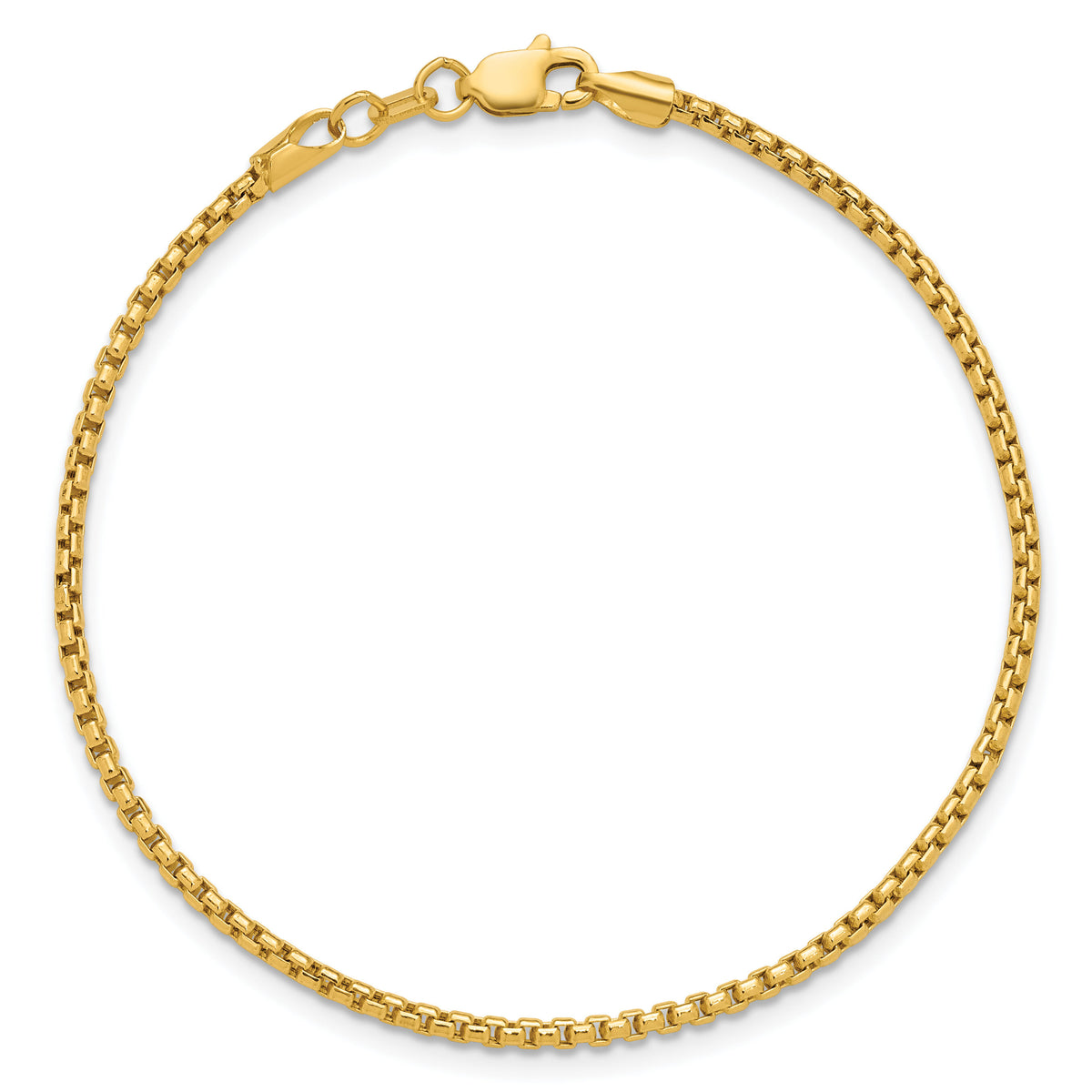 14k 1.75mm Semi-Solid Round Box Chain-BC141-7