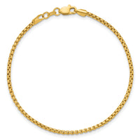 14k 1.75mm Semi-Solid Round Box Chain-BC141-7