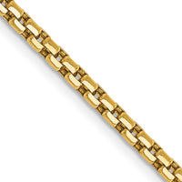 14k 2.45mm Semi-Solid Round Box Chain-BC142-26