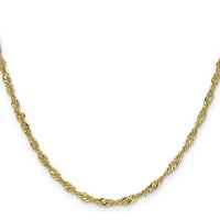 14k 2.75mm Lightweight Singapore Chain-BC149-24