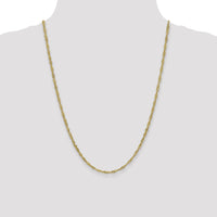 14k 2.75mm Lightweight Singapore Chain-BC149-24