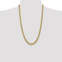 14k 6mm Semi-Solid Miami Cuban Chain-BC154-26