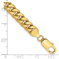 14k 7.3mm Semi-Solid Miami Cuban Chain-BC156-7