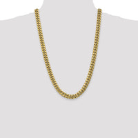 14k 9.3mm Semi-Solid Miami Cuban Chain-BC157-26