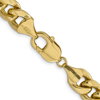 14k 11mm Semi-Solid Miami Cuban Chain-BC158-22