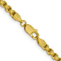 14k 3.6mm Semi-Solid Round Box Chain-BC163-22