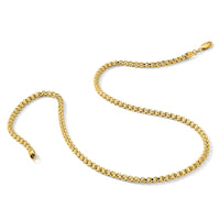 14k 3.6mm Semi-Solid Round Box Chain-BC163-28