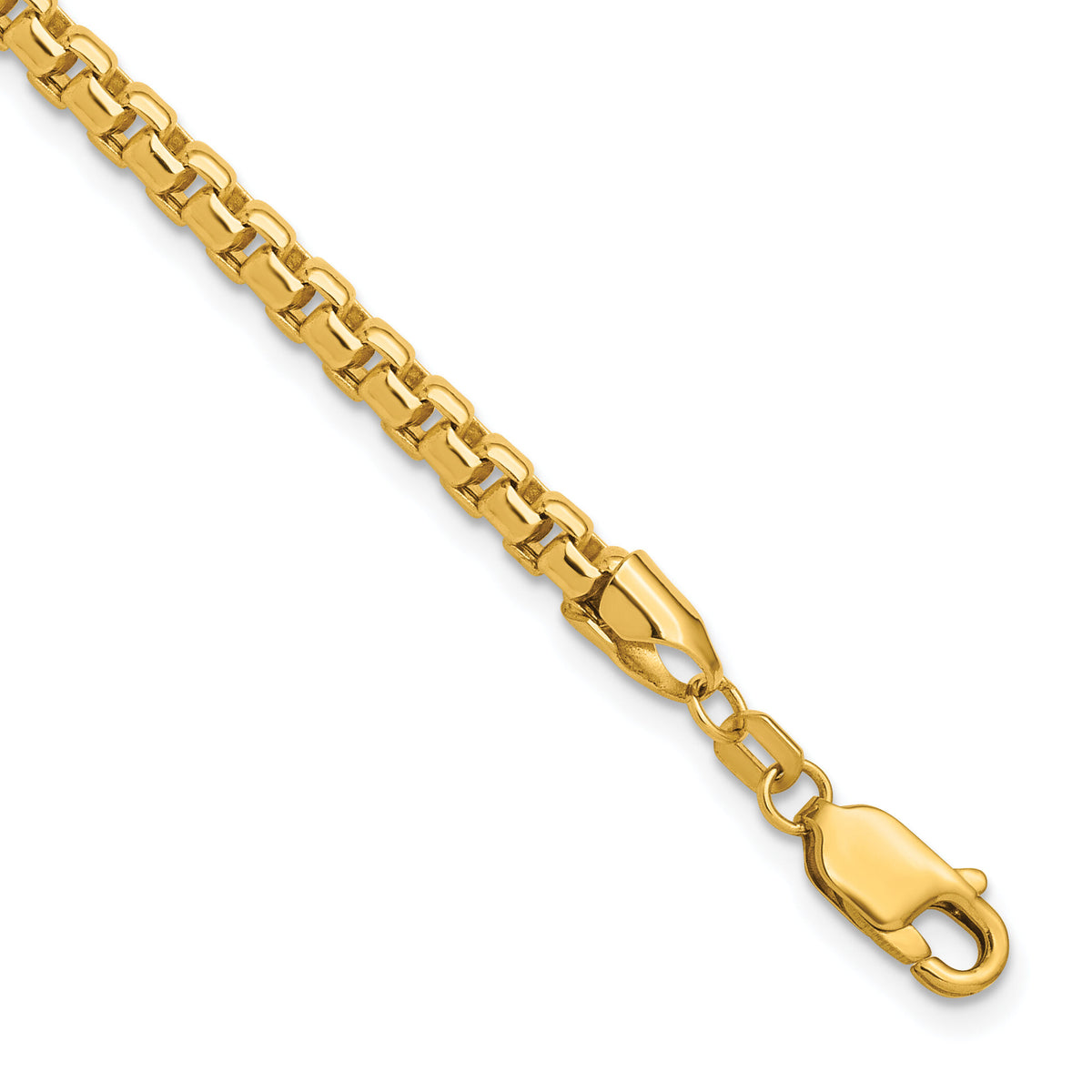 14k 3.6mm Semi-Solid Round Box Chain-BC163-7