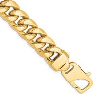 14k 15mm Semi-Solid Miami Cuban Chain-BC165-8