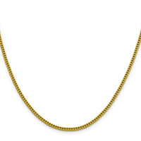 14k 2.2mm Semi-Solid Franco Chain-BC166-18