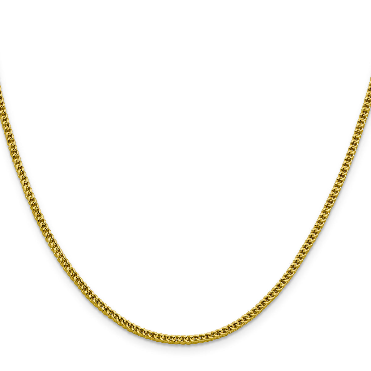 14k 2.2mm Semi-Solid Franco Chain-BC166-24