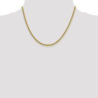 14k 2.2mm Semi-Solid Franco Chain-BC166-18