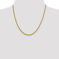 14k 2.2mm Semi-Solid Franco Chain-BC166-20