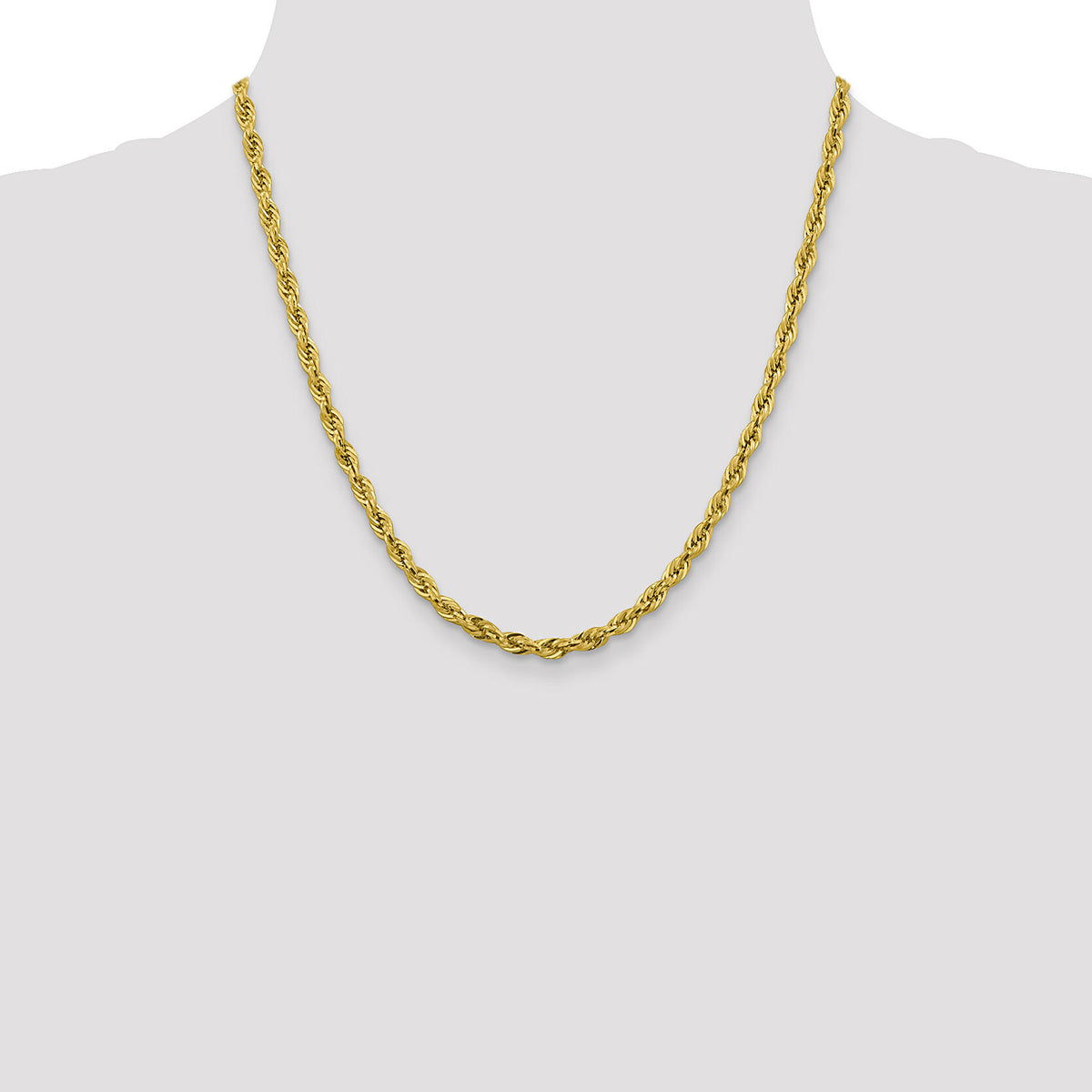 14ky 4.25mm Semi-Solid Rope Chain-BC168-20