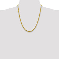 14ky 4.25mm Semi-Solid Rope Chain-BC168-22