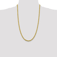 14ky 4.25mm Semi-Solid Rope Chain-BC168-26