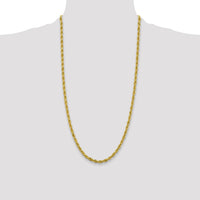 14ky 4.25mm Semi-Solid Rope Chain-BC168-28