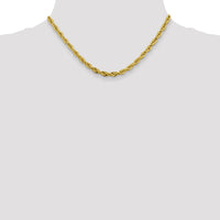 14ky 4.75mm Semi-Solid Rope Chain-BC169-16