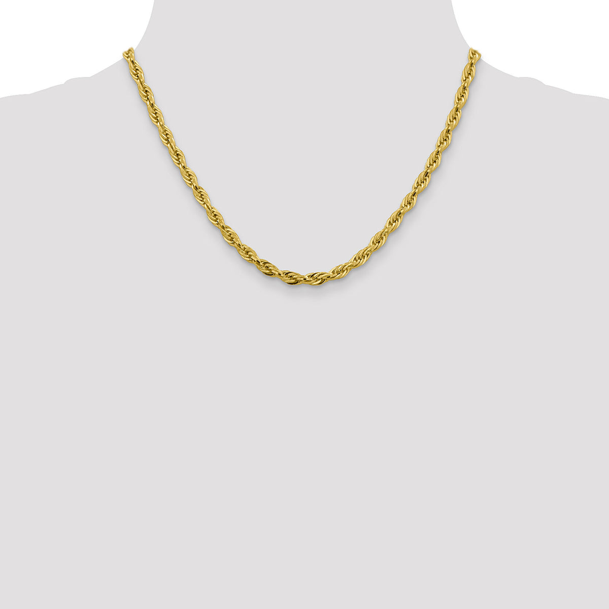 14ky 4.75mm Semi-Solid Rope Chain-BC169-18