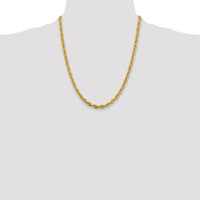 14ky 4.75mm Semi-Solid Rope Chain-BC169-22