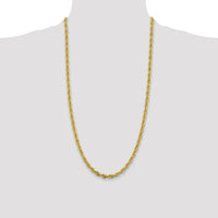 14ky 4.75mm Semi-Solid Rope Chain-BC169-28