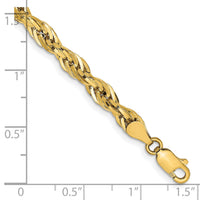 14ky 4.75mm Semi-Solid Rope Chain-BC169-8