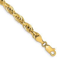 14ky 4.75mm Semi-Solid Rope Chain-BC169-7