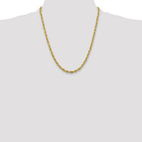 14ky 5.4mm Semi-Solid Rope Chain-BC170-22