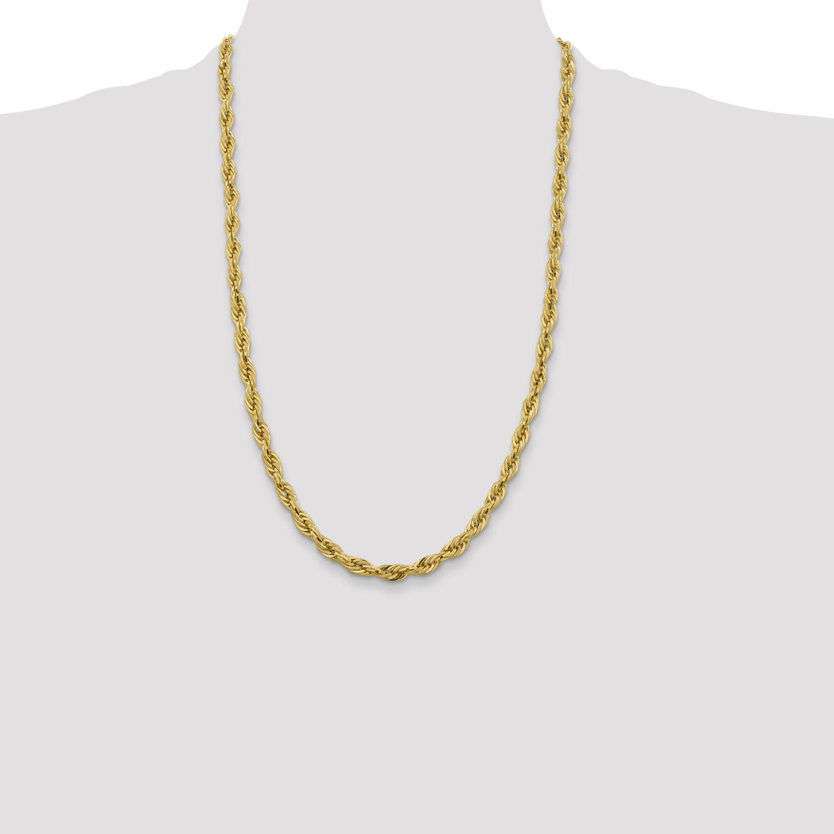 14ky 5.4mm Semi-Solid Rope Chain-BC170-26