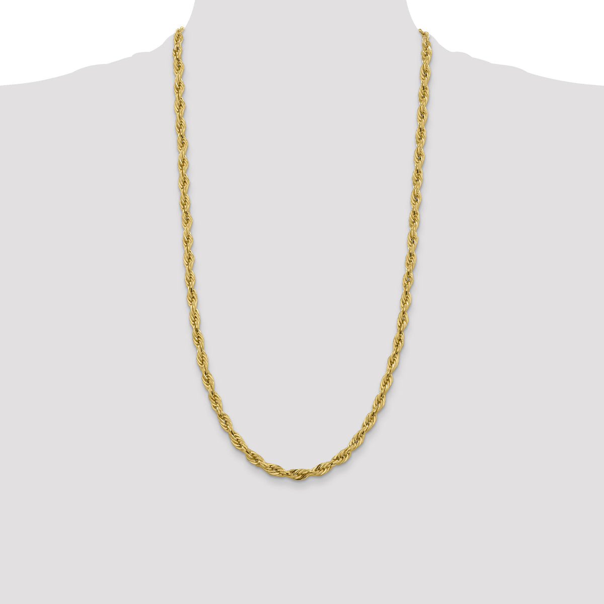 14ky 5.4mm Semi-Solid Rope Chain-BC170-28