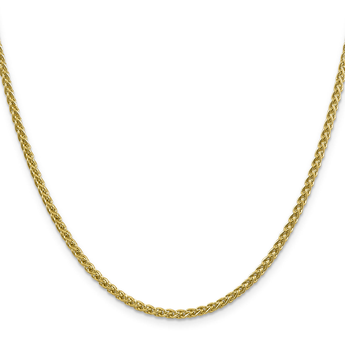14k 2.75mm Semi-solid Wheat Chain-BC171-30