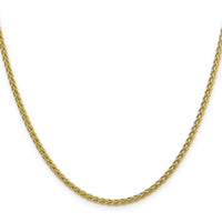 14k 2.75mm Semi-solid Wheat Chain-BC171-22