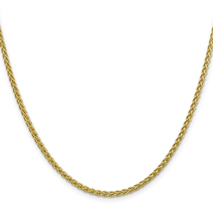 14k 2.75mm Semi-solid Wheat Chain-BC171-22