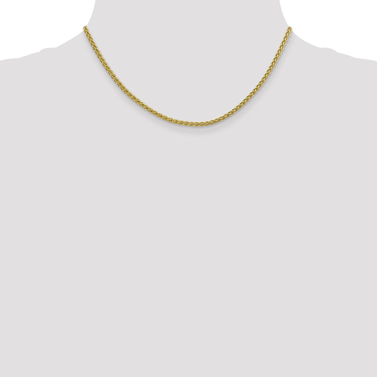 14k 2.75mm Semi-solid Wheat Chain-BC171-18