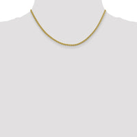 14k 2.75mm Semi-solid Wheat Chain-BC171-18