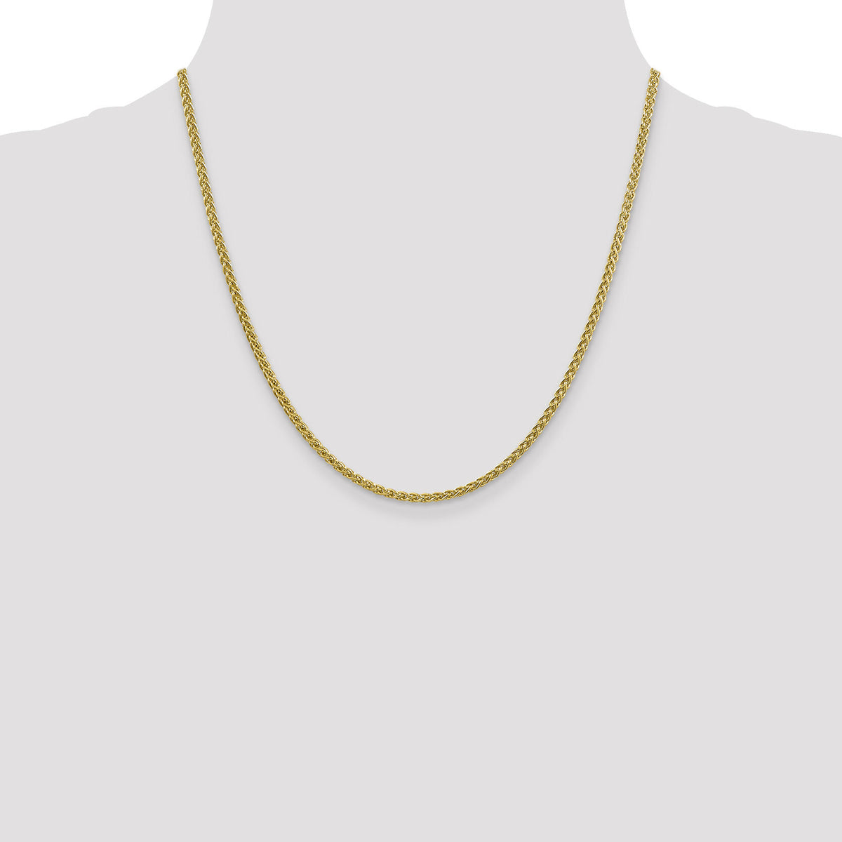 14k 2.75mm Semi-solid Wheat Chain-BC171-20
