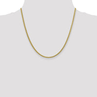 14k 2.75mm Semi-solid Wheat Chain-BC171-20