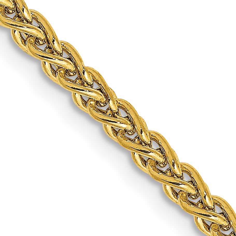 14k 2.75mm Semi-solid Wheat Chain-BC171-30