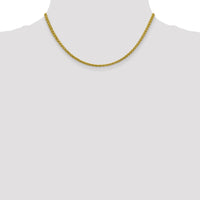 14k 3.45mm Semi-solid Wheat Chain-BC172-16