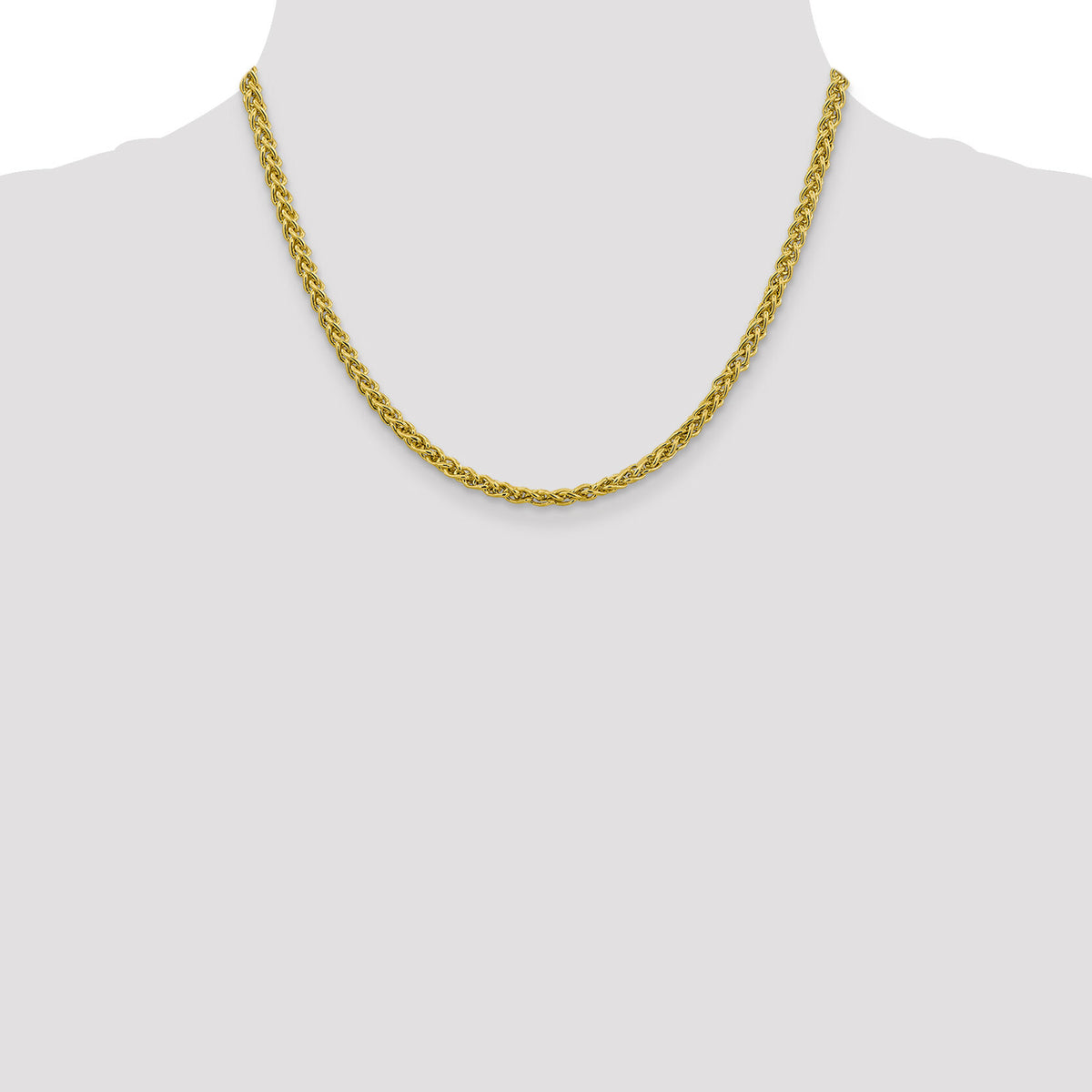 14k 4.15mm Semi-solid Wheat Chain-BC173-18